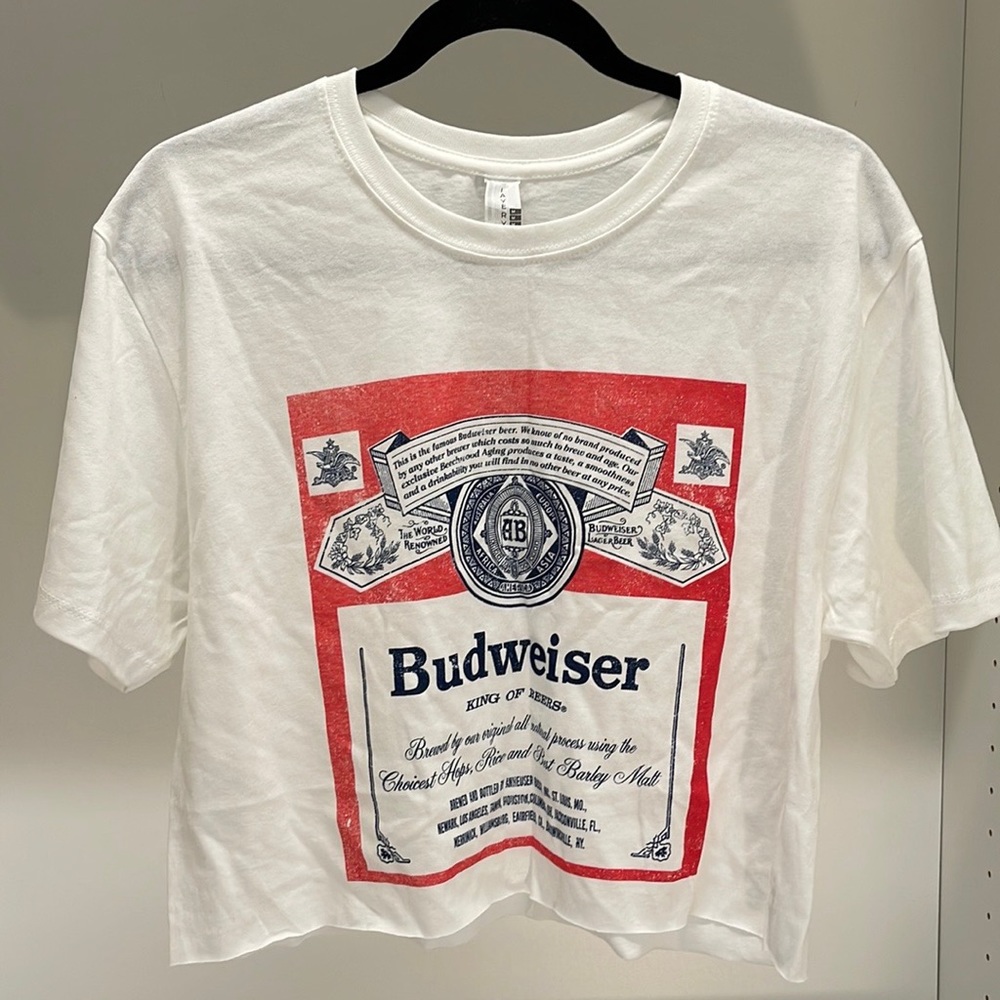 Budweiser Crop T-Shirt